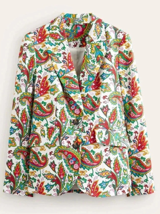 Boden Jackets & Blazers - NEW Boden Marylebone Linen Blazer Women’s 16-18R